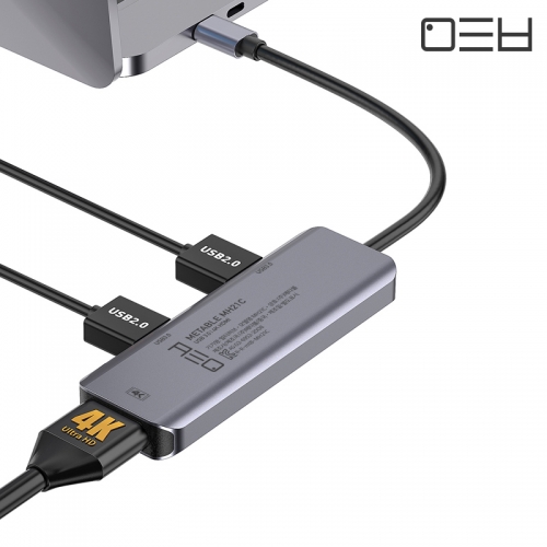 메타블 MH21C 3in1 HDMI 멀티허브