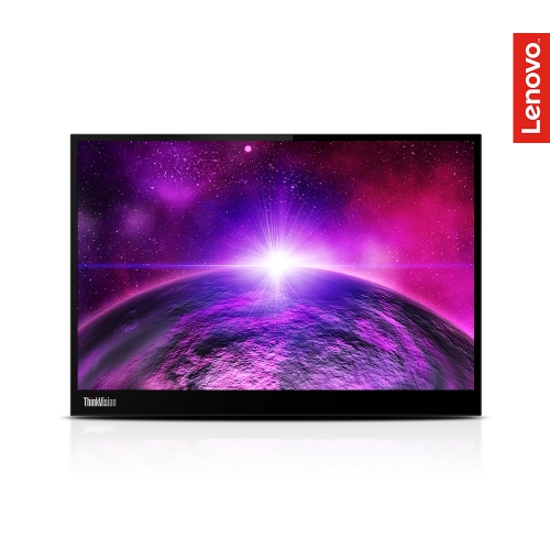 ThinkVision M14d 14인치 USB-C 휴대용 포터블 모니터, 노트북 보조모니터