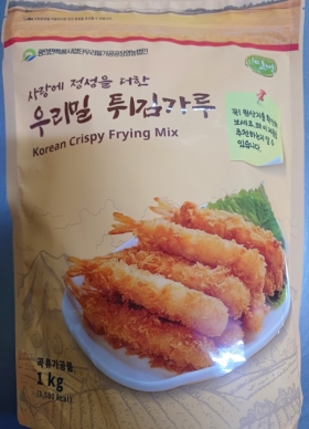 우리밀튀김가루 1kg