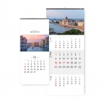 2026 유럽 감성 달력345*780mm