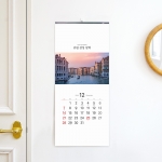 2026 유럽 감성 달력345*780mm