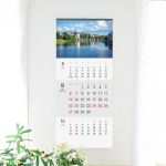 2026 유럽 감성 달력345*780mm