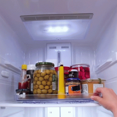 스핀앤착 냉장고 회전 정리대 턴테이블 수납 선반 트레이