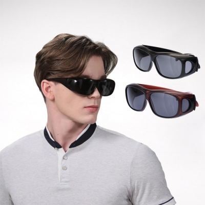 디비노 포렌즈 편광 선글라스 2개 안경위에 쓰는 선글라스 자외선 차단 썬그라스