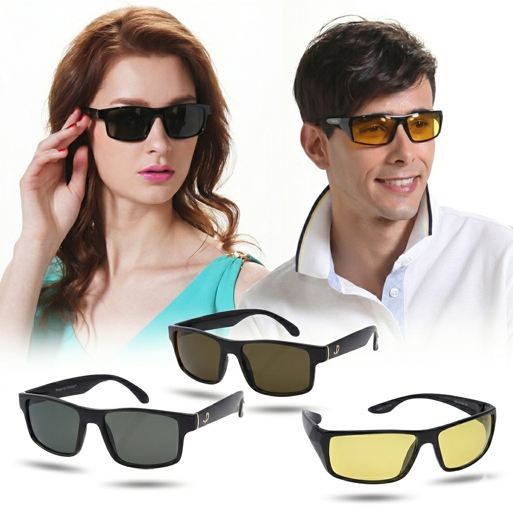 디비노 변색 편광 폴딩 선글라스 3개 자외선차단 패션 썬글라스 쇼핑온 홈쇼핑