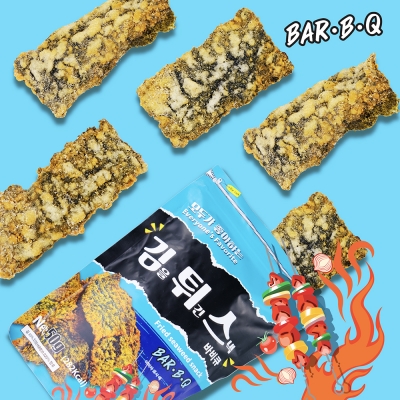 김을 튀긴 스낵 김튀스 50g 3팩 김과자 김스낵 김부각 안주