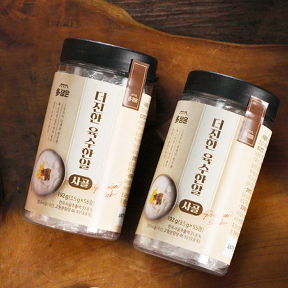 다담은 더진한 육수 한알 총145정 코인 동전 만능 멸치 사골 | 쇼핑온