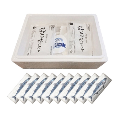 더큰수산 스팀팩 고등어 구이 10팩 손질 생선 연기없이 기름없이 홈쇼핑