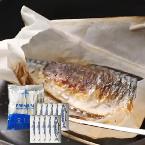 더큰수산 스팀팩 고등어 구이 10팩 손질 생선 연기없이 기름없이 홈쇼핑