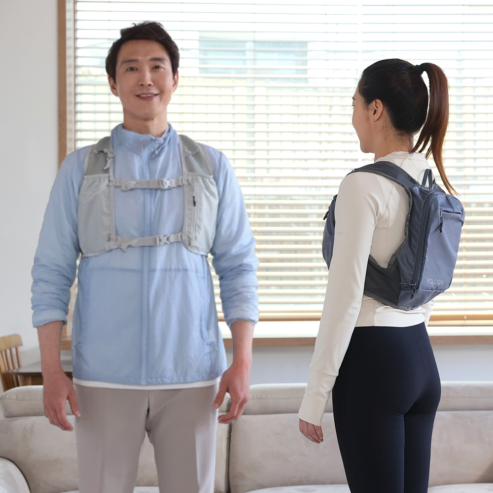 폴드온 트레일 조끼 러닝 등산 트레킹 마라톤 스포츠 아웃도어 런닝 백팩 홈쇼핑