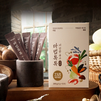 마법톡톡 UP 업 더진한 육수 분말 83포 100%국내산 30가지 자연재료 가루 쇼핑온 홈쇼핑