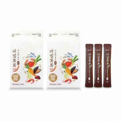 마법톡톡 UP 업 더진한 육수 분말 83포 100%국내산 30가지 자연재료 가루 쇼핑온 홈쇼핑