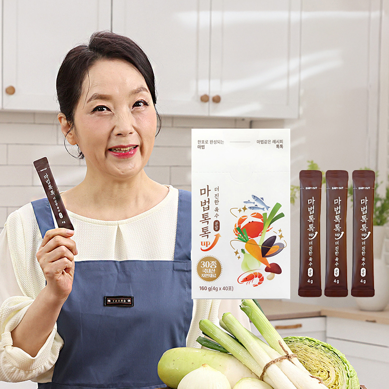 마법톡톡 UP 업 더진한 육수 분말 83포 100%국내산 30가지 자연재료 가루 쇼핑온 홈쇼핑