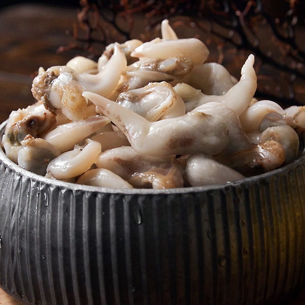 자연산 손질 새조개 10팩(1kg) 내장뻘제거 깔끔한 위생소포장 홈쇼핑