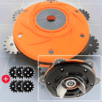 슈퍼 붕붕이 울트라 호미왕 1세트 예초기날 예초기 칼날 안전날 안전판 부품 홈쇼핑