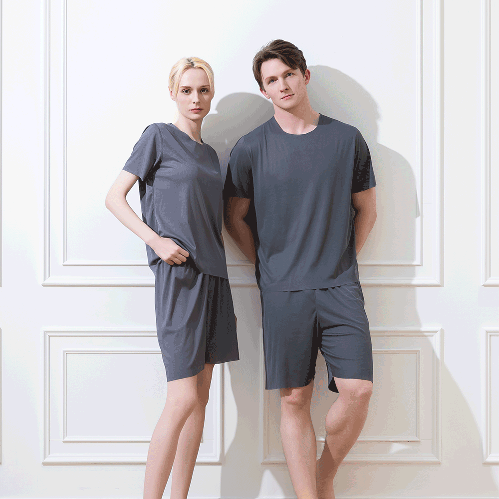 시원한애 쿨 냉감 홈웨어 세트 1+1 여름 커플 파자마 잠옷 홈쇼핑