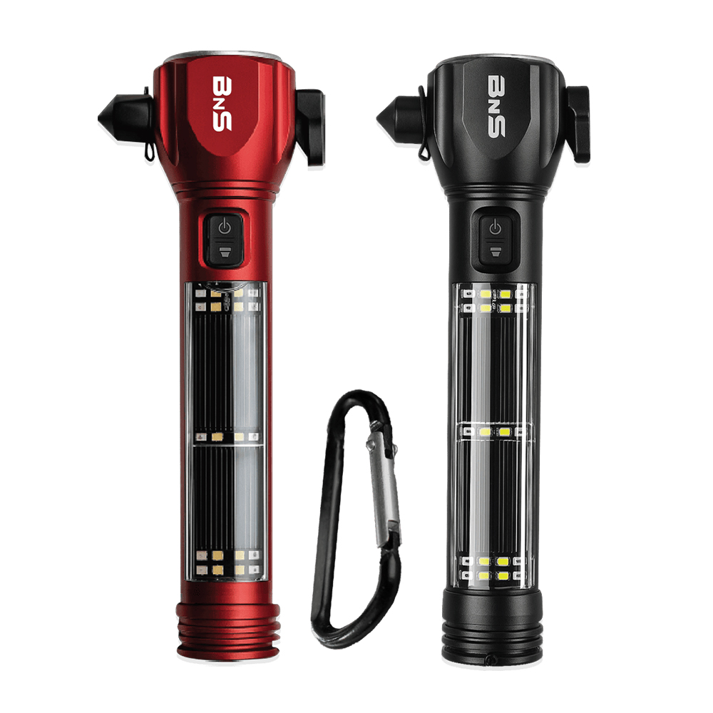 BNS 만능가이버 11가지 기능을 단 하나로 망치 커터칼 랜턴 사이렌 나침반 배터리 홈쇼핑