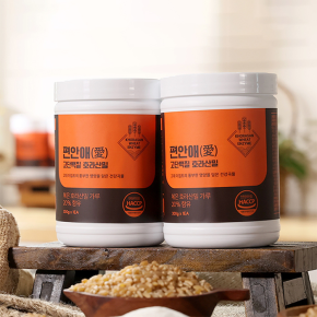 편안애 고단백질 호라산밀 300g 3통 볶음 카무트 분말 가루 홈쇼핑