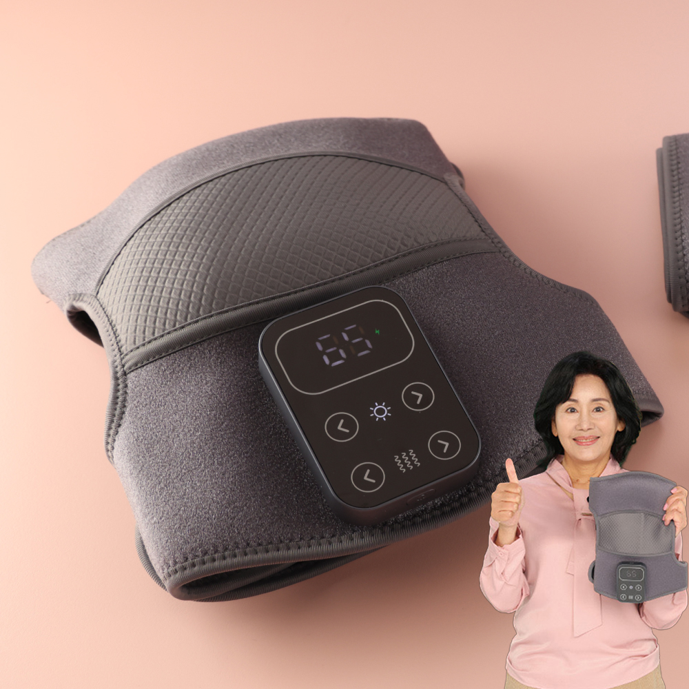 홍여진 온몸애 찜질박사 1세트 어깨 무릎 허리 무선 온열 진동 마사지기 찜질기 홈쇼핑
