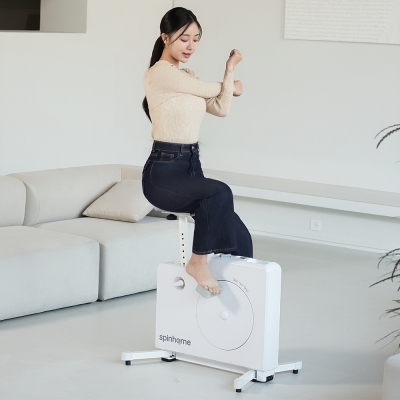 스핀홈 슬림 바이크 실내 헬스 자전거 접이식 운동기구 가정용 미니 사이클 홈쇼핑