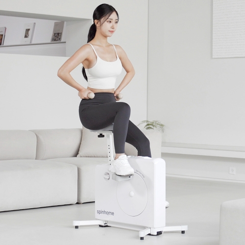 스핀홈 슬림 바이크 실내 헬스 자전거 접이식 운동기구 가정용 미니 사이클 홈쇼핑