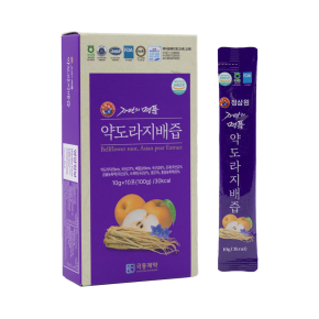 포천 깊은 산골 약 도라지 배즙 7박스 70포 진액 국내산 홈쇼핑