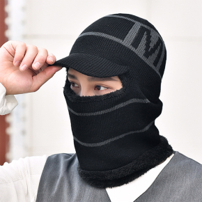 기모 방한 후드 넥워머 겨울 니트 워머 목토시 골프 자전거 등산 낚시 넥후드 방한용품