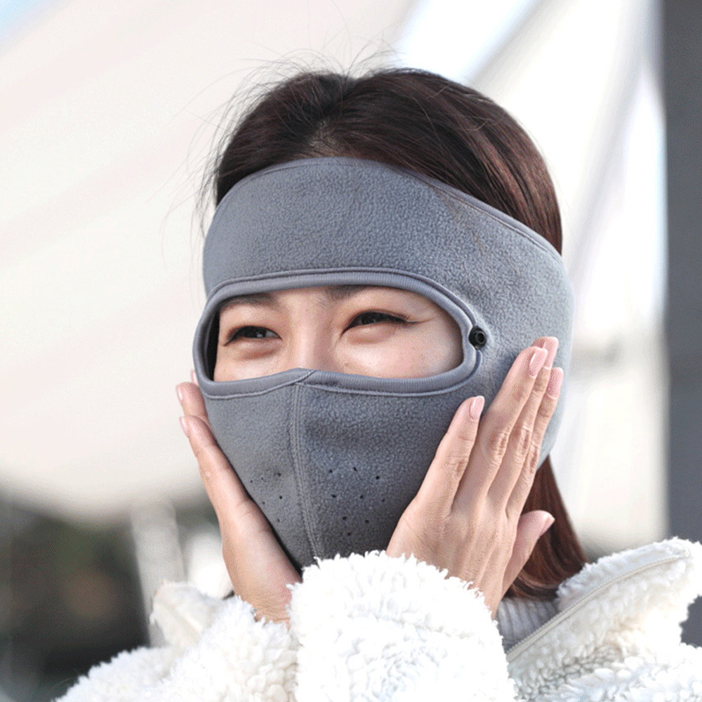 핫따숨 캐나다 고글 마스크 4종세트 안면 러닝 방한 워머 귀마개 쇼핑온 홈쇼핑