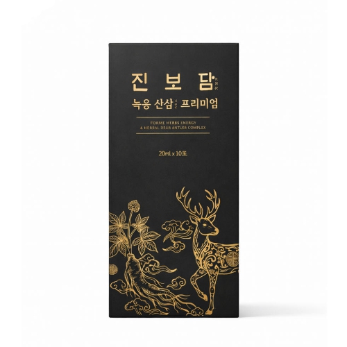 진보담 녹용 산삼 배양근 프리미엄 스틱 20ml 10포