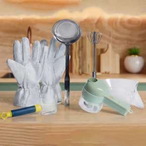 매직하우징 주방강타 6종세트 무선 만능 다지기 채칼 자동 반죽기 쇼핑온 홈쇼핑