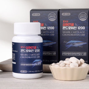BNS 상어연골 콘드로이친 1200 3통 총90정 홈쇼핑
