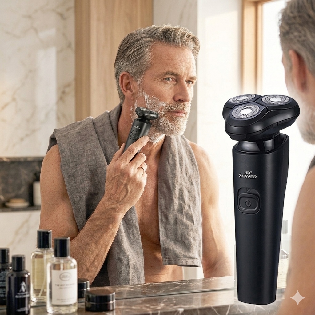 스콜드 3헤드 전기 면도기 휴대용 가성비 4D SHAVER ZN1139 쇼핑온 홈쇼핑