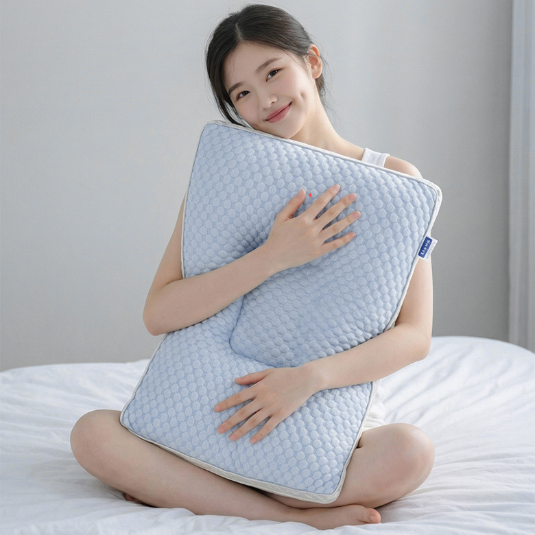오르셰 쿨링 밸런스 경추 베개 여름 쿨 빨아쓰는 배게