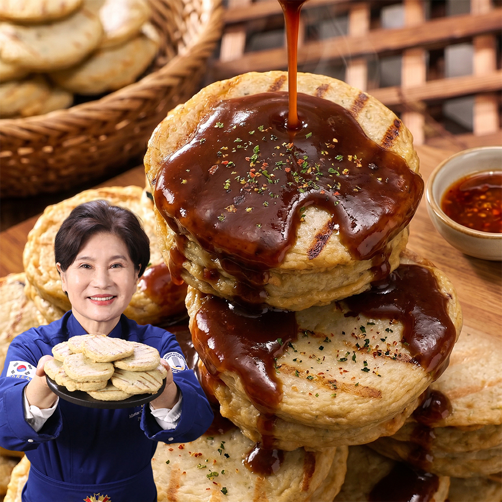 한식대가 박미란 손맛난 해물 두부 함박 스테이크 60g 28개 쇼핑온 홈쇼핑