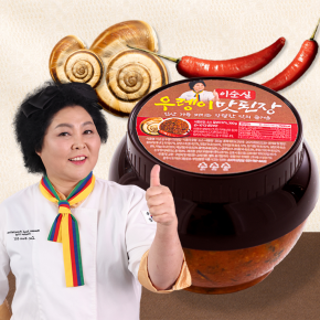 이순실 우렝이 맛된장 국내산 우렁이 만능 된장 홈쇼핑 6개