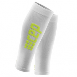 CEP ULTRALIGHT CALF SLEEVES W2 (WHITE/GREEN)