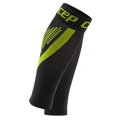 CEP NIGHTTECH CALF SLEEVES W3 (BLACK/ GREEN)