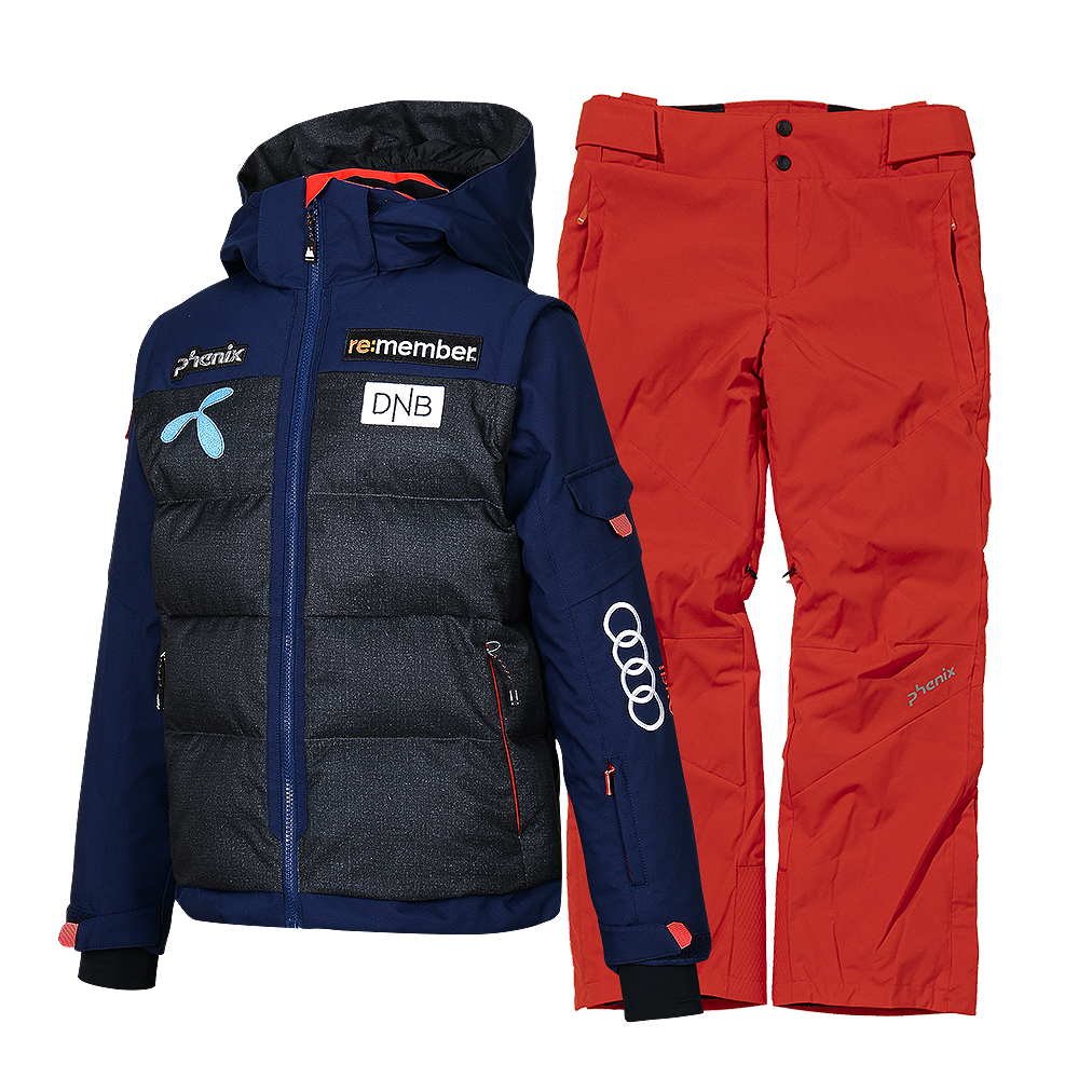 21/22 PHENIX 피닉스 NORWAY ALPINE TEAM KIDS TWO-PIECE (DN) 100 110 KIDS