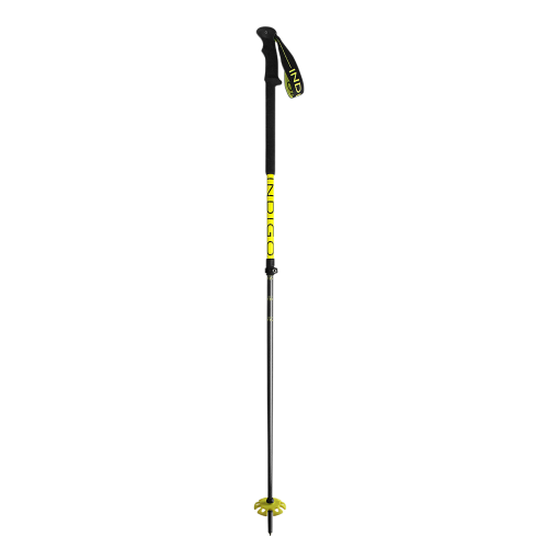 [인디고 | INDIGO] Indigo Ski Poles Telescopic Free Carbon Yellow 인디고 길이조절 스키 폴 텔레스코픽 프리 카본 옐로우