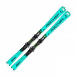 [FISCHER/피셔] 24/25 RC4 WC SC MT + RSX 12 PR (mint+black base) 여성 중상급자용스키