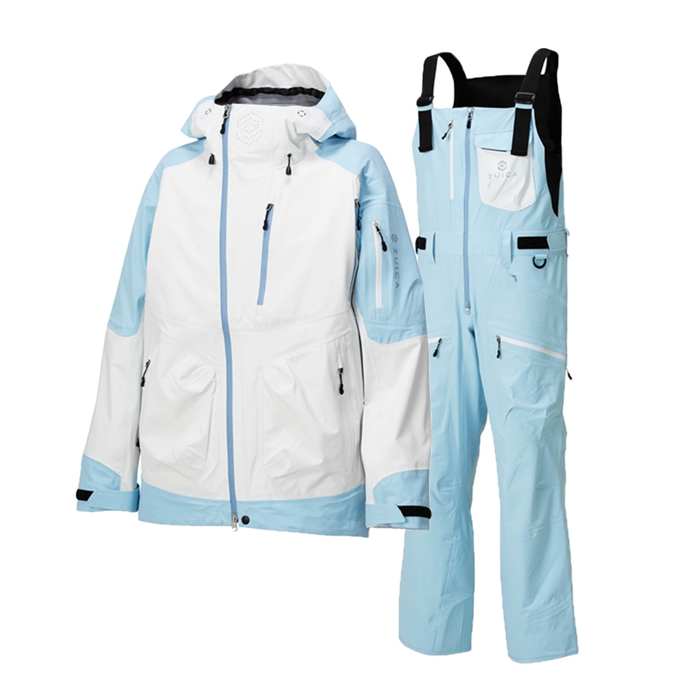 24/25 [JUICAㅣ주이카] Oku-Shell Jacket WTFB/White Fog Blue + Oku-Bib Pants FB/Fog Blue