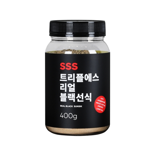 탈모브랜드에서 만든 검은콩선식 트리플에스 리얼 블랙선식 400g 맥주효모