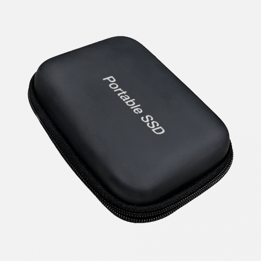 포터블 SSD 전용 지퍼파우치