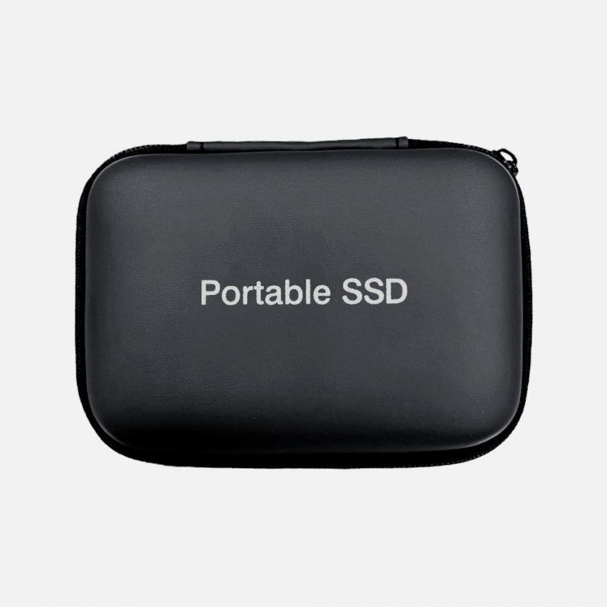 포터블 SSD 전용 지퍼파우치