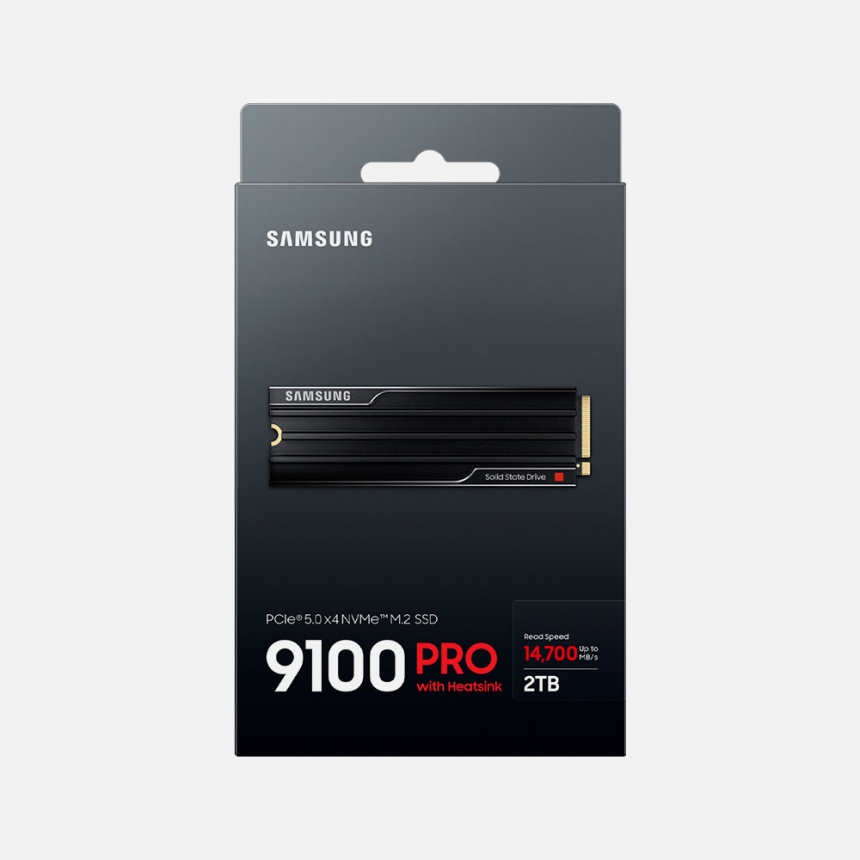 9100 PRO 히트싱크 NVMe M.2 SSD 2TB