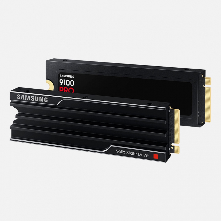 9100 PRO 히트싱크 NVMe M.2 SSD 4TB