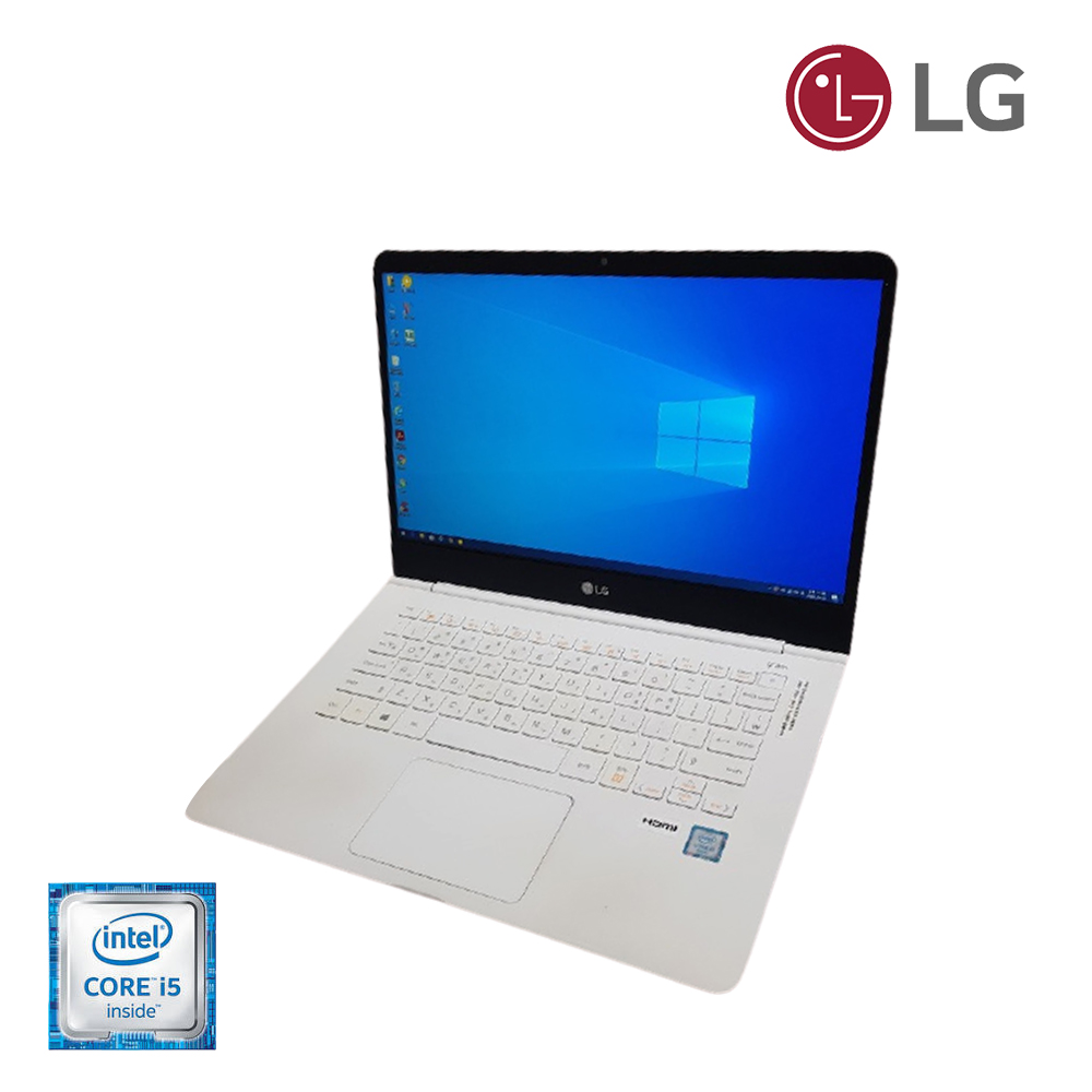 화이트 LG 그램 14인치 , 램8기가, SSD256G,윈도우10 OS포함