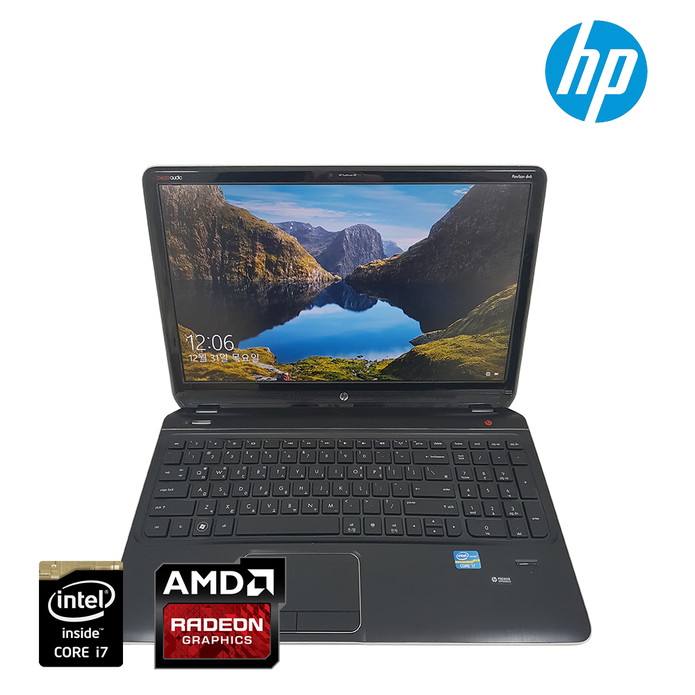 HP i7 15.6인치 파빌리온 Full HD 노트북 (Full HD, 512G, 램16기가 업그레이드)