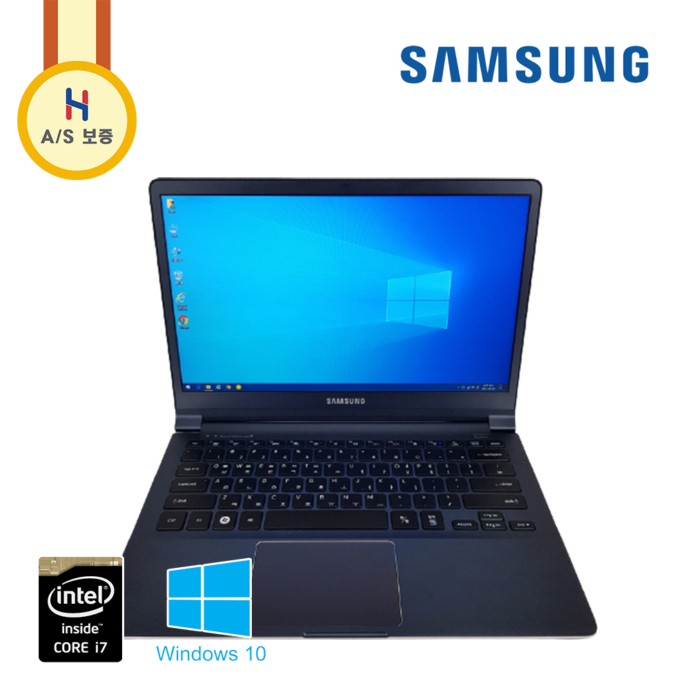 [한정수량] 인텔 i7 초슬림 삼성9시리즈 휴대성 좋은 고성능 노트북 (FHD, SSD 512G 업그레이드!!)