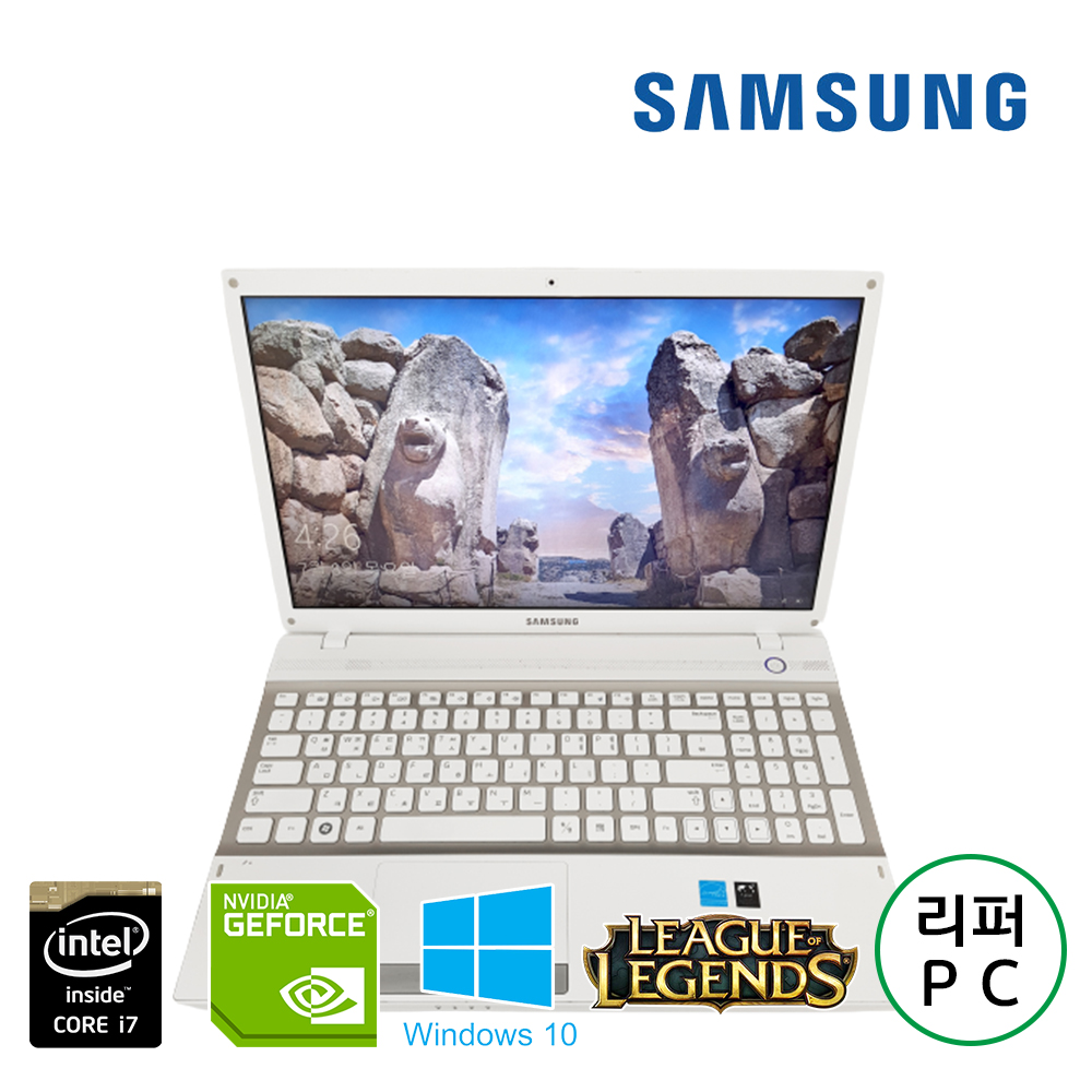 삼성 노트북3 i7 QM 15.6인치 지포스 GT 520MX 외장 그래픽 LED 디스플레이 SSD 노트북!!